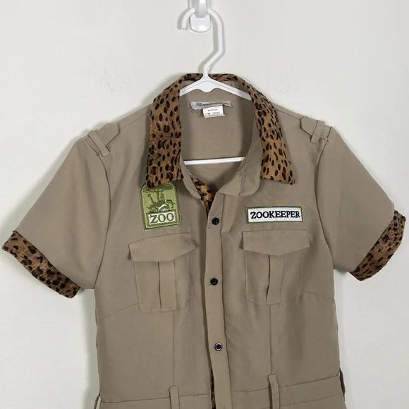 Zoo Keeper Tan Jumpsuit - Picture 3 of 6